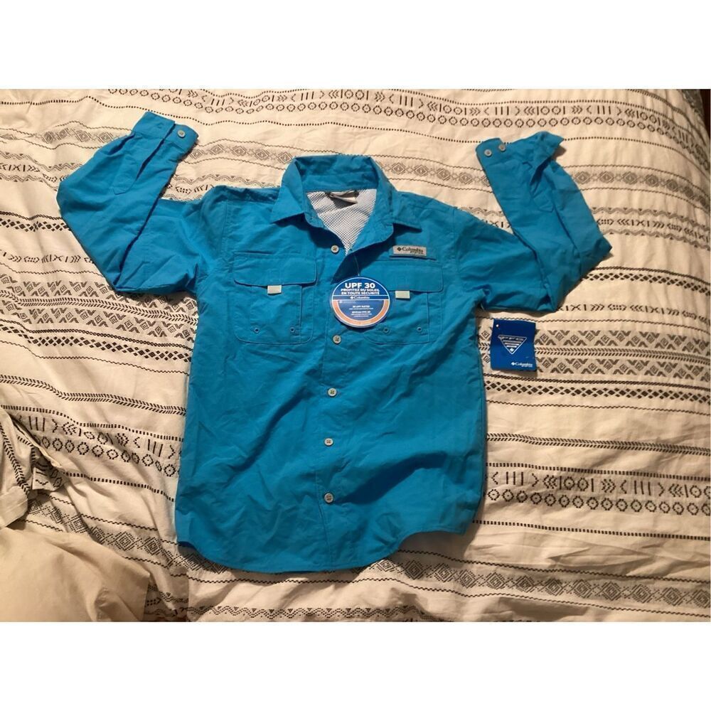 Youth PFG Button Down Shirt (M)